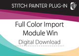 Stitch Painter Full Color Import Plug-In, Win (Digital Download)