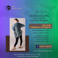 Designalong: Melange: Combining Textile/Fabrication Techniques