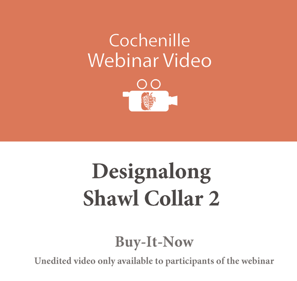 Designalong Buy It Now Video: Shawl Collar#2