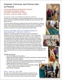 France Fashion, Textiles and Textile Art Retreat 2026- Balance Credit Card Fee