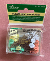 Clover Flower Head Pins