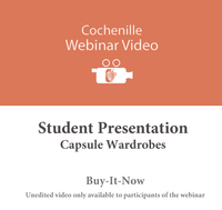 WebinarWorkshop Video, Student Capsules, Unedited