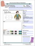 Editable PDF Project Planning Worksheets for Sewers, Knitters, Weavers, Crochet (COMBO).  (Digital Download)