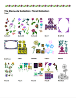 Florals, SP Elements (Digital Download)