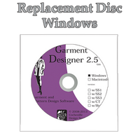 Garment Designer Replacement Disc for Windows