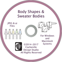 Body Shapes & Sweater Bodies Art Disc