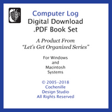 Computer Log (Digital Download)