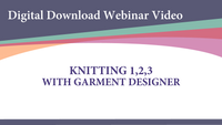 Webinar Video - Knitting 1,2,3 Step by Step (Digital Download)