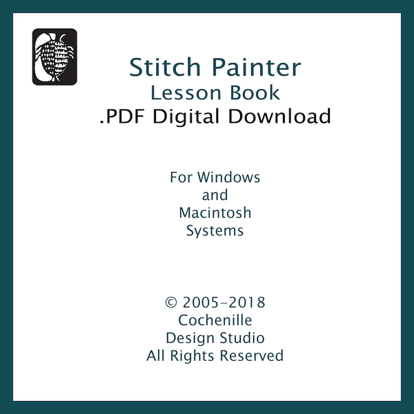 Stitch Painter Lesson Book (Digital Download)