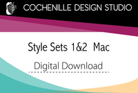 Digital Download of Style Sets 1&2, Mac