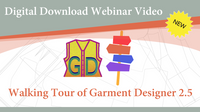Walking Tour of Garment Designer (Digital Download)