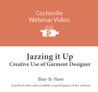 Webinar Video of Jazz it Up with Garment Designer- Unedited