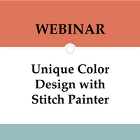 Webinar - Unique Color Design with Stitch Painter