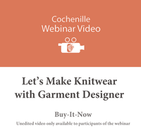 Webinar Video of Let's Make Knitwear - Unedited