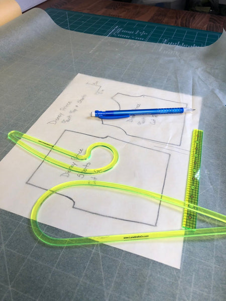 Pattern Making Ruler/Curve for Half Scale Pattern Development ...